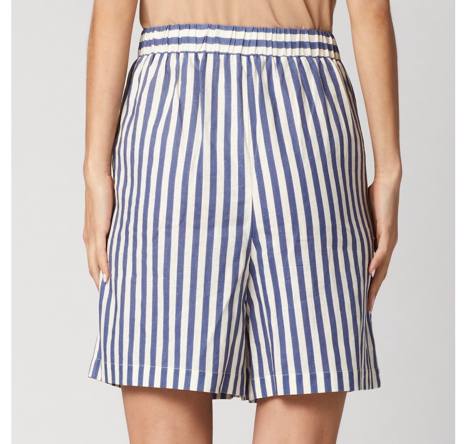 Image 245562_ALTMORE2.jpg, Product 245-562 / Price $34.33, Isaac Mizrahi Printed Cotton Mid-Length Short from Isaac Mizrahi New York on TSC.ca's Fashion department