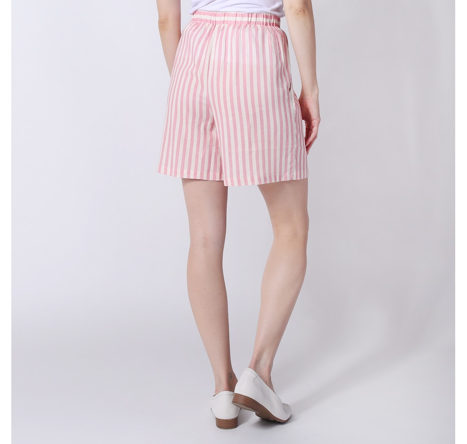 Image 245562_ALTMORE3.jpg, Product 245-562 / Price $34.33, Isaac Mizrahi Printed Cotton Mid-Length Short from Isaac Mizrahi New York on TSC.ca's Fashion department