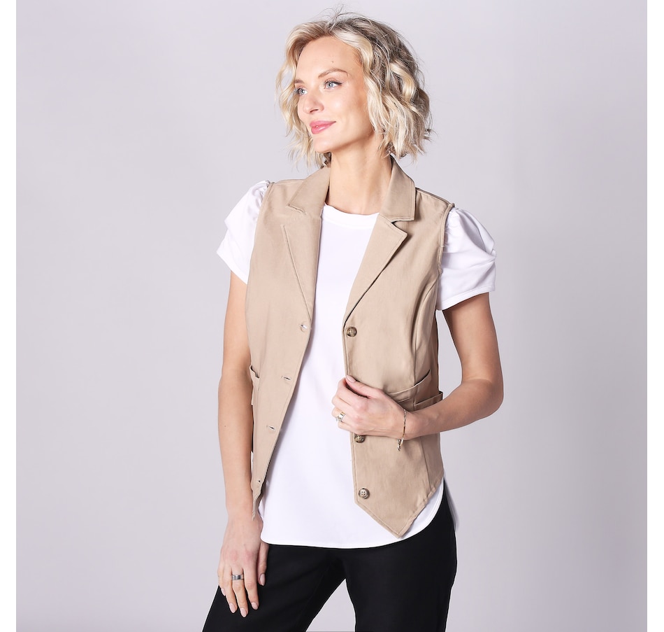Image 245569_SAN.jpg, Product 245-569 / Price $29.33, Guillaume Button Front Vest from Guillaume on TSC.ca's Fashion department