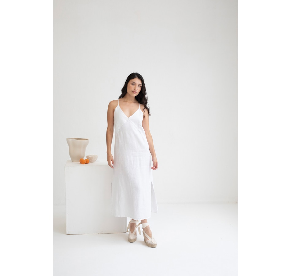 Image 245596_WHT.jpg, Product 245-596 / Price $49.33, Mus & Bombon Pitarak Dress With V-Neckline from Mus & Bombon on TSC.ca's Fashion department