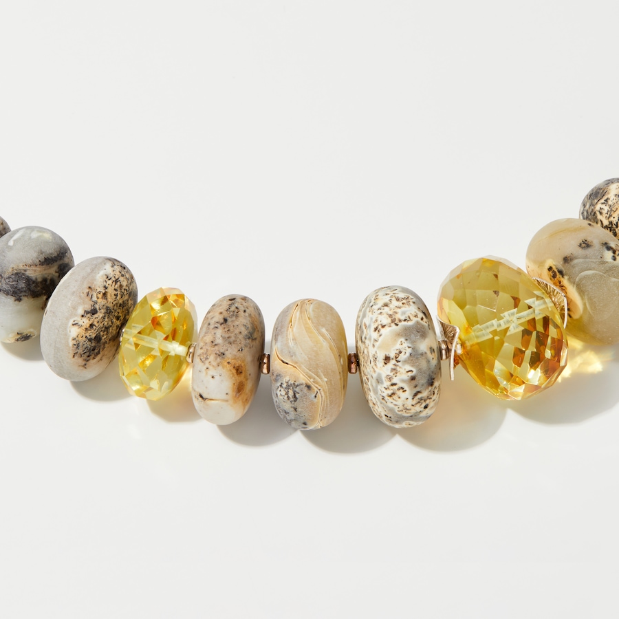 Image 245634_ALTMORE1.jpg, Product 245-634 / Price $749.99, Amber Extraordinaire Artisan Collection Sterling Silver Black and Marble Amber Necklace from Amber Extraordinaire on TSC.ca's Jewellery department