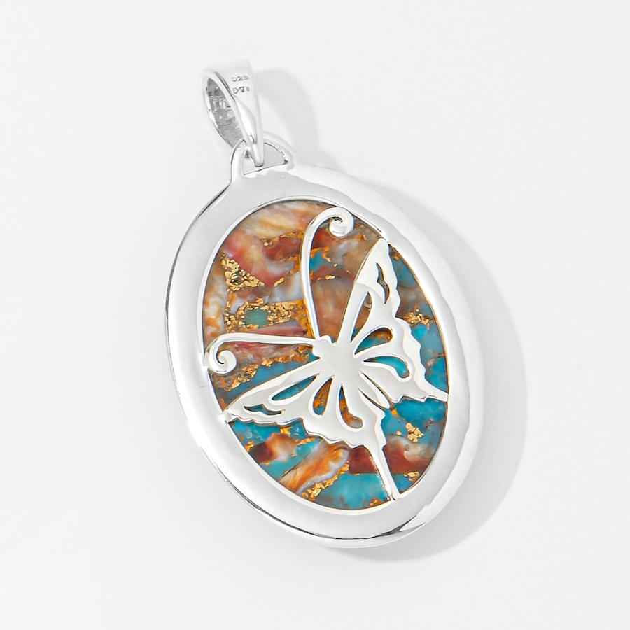 Image 245665_ALTMORE4.jpg, Product 245-665 / Price $199.88, Himalayan Gems Sterling Silver Gemstone Reverse Pendant from Himalayan Gems on TSC.ca's Jewellery department