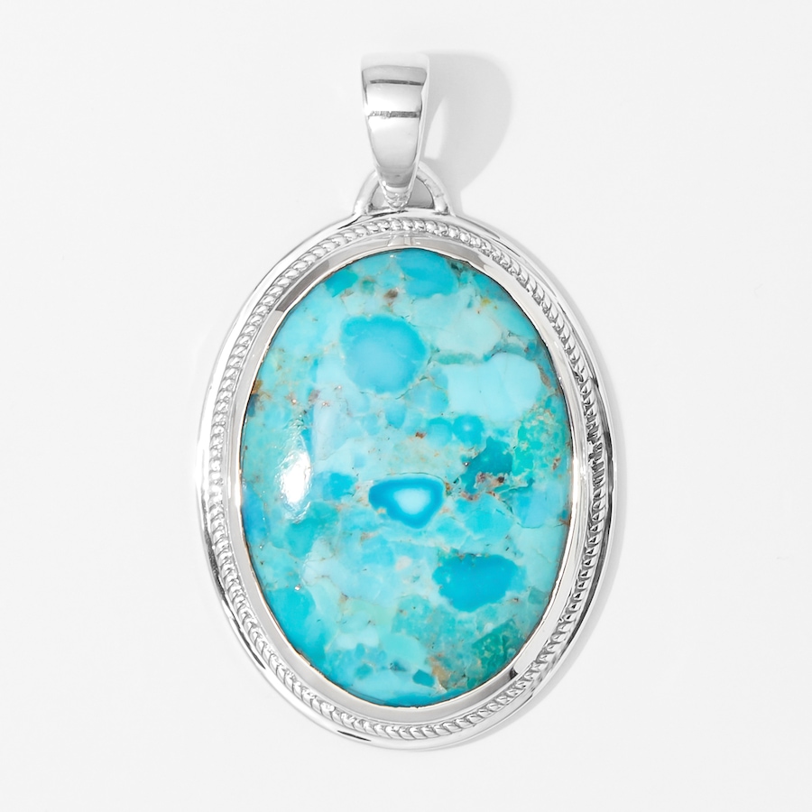 Image 245665_MTFLW.jpg, Product 245-665 / Price $199.88, Himalayan Gems Sterling Silver Gemstone Reverse Pendant from Himalayan Gems on TSC.ca's Jewellery department