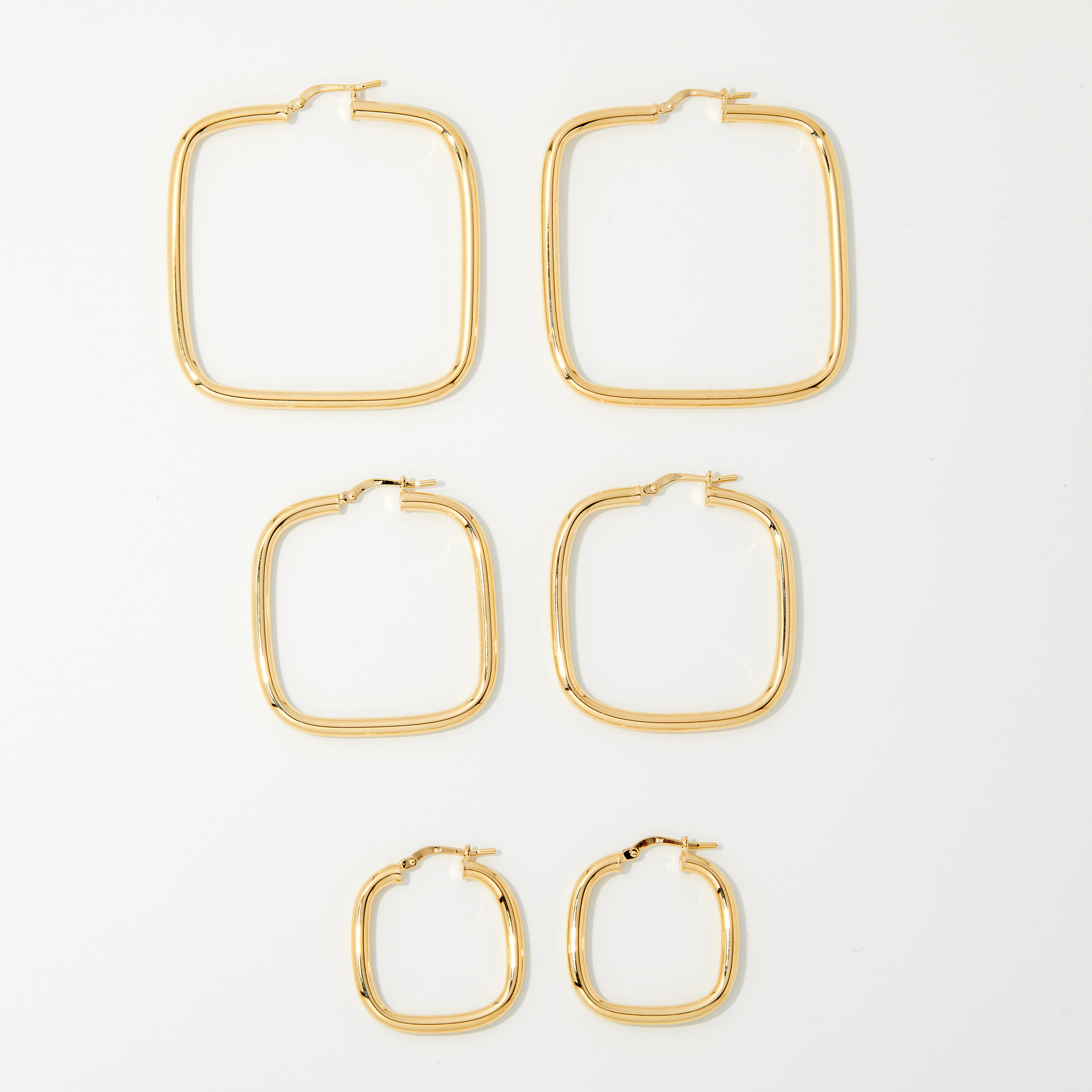 Jewellery - Earrings - Hoop & Huggie Earrings - Bronzoro 18K