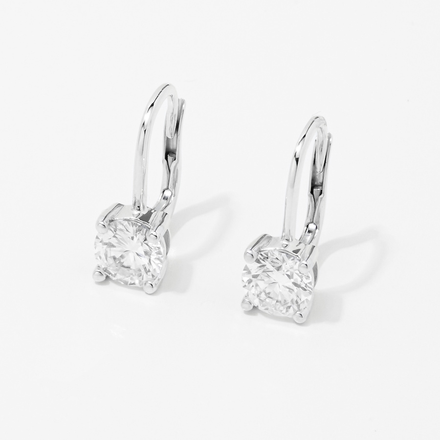 Image 245715_WGL.jpg, Product 245-715 / Price $1,499.99 - $4,599.99, EVERA Diamonds 14K Gold Diamond Leverback Earrings from Evera Diamonds on TSC.ca's Jewellery department