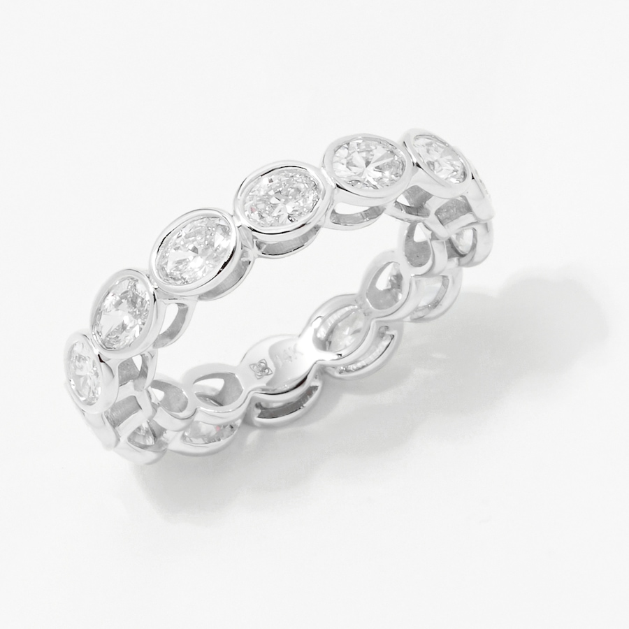 Image 245727_WGL.jpg, Product 245-727 / Price $2,499.99, EVERY Diamonds 14K Gold 2.40 av. ctw Oval Diamond Eternity Band from Evera Diamonds on TSC.ca's Jewellery department
