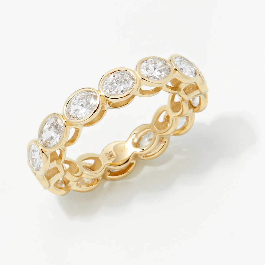 Image 245727_YGL.jpg, Product 245-727 / Price $2,499.99, EVERY Diamonds 14K Gold 2.40 av. ctw Oval Diamond Eternity Band from Evera Diamonds on TSC.ca's Jewellery department