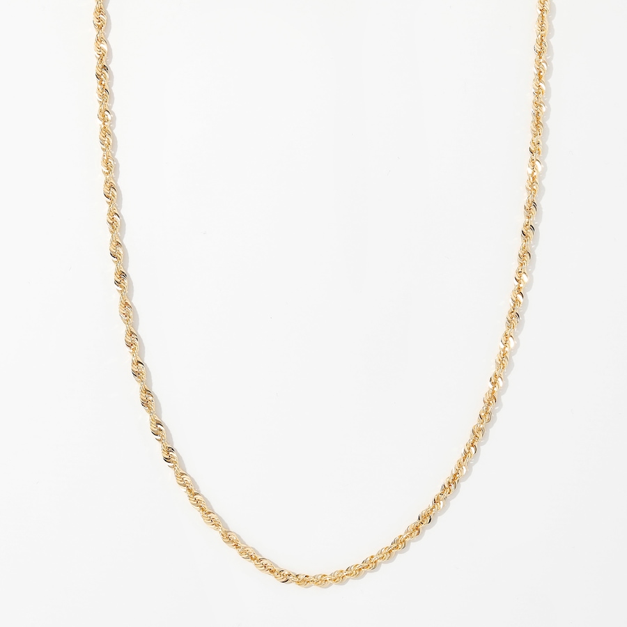 Image 245742.jpg, Product 245-742 / Price $479.99 - $699.99, TruGold 10K Yellow Gold Spirali Rope Necklace from TruGold on TSC.ca's Jewellery department