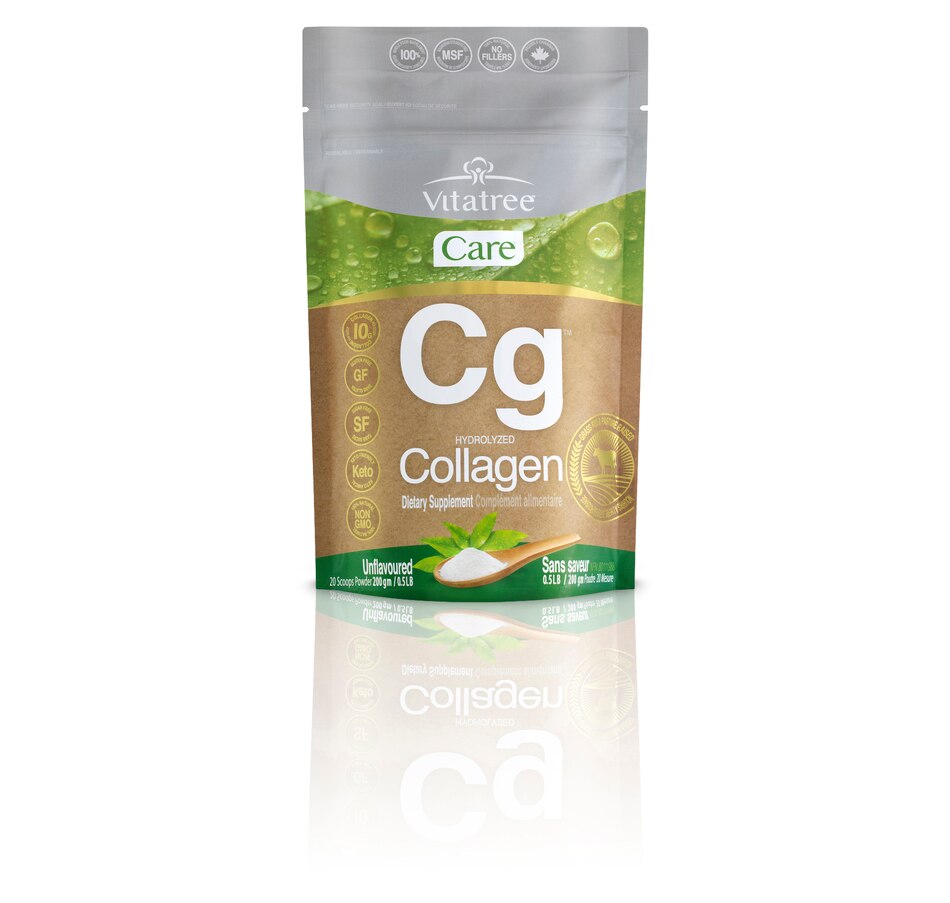 Image 245800_ALTMORE1.jpg, Product 245-800 / Price $99.99, 60-Day Auto-Delivery VitaTree Care Collagen Powder Unflavoured 2 Pouches from VitaTree Nutritionals on TSC.ca's Health & Fitness department