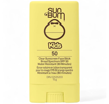 Sun Bum Kids SPF 50 Clear Sunscreen Face Stick