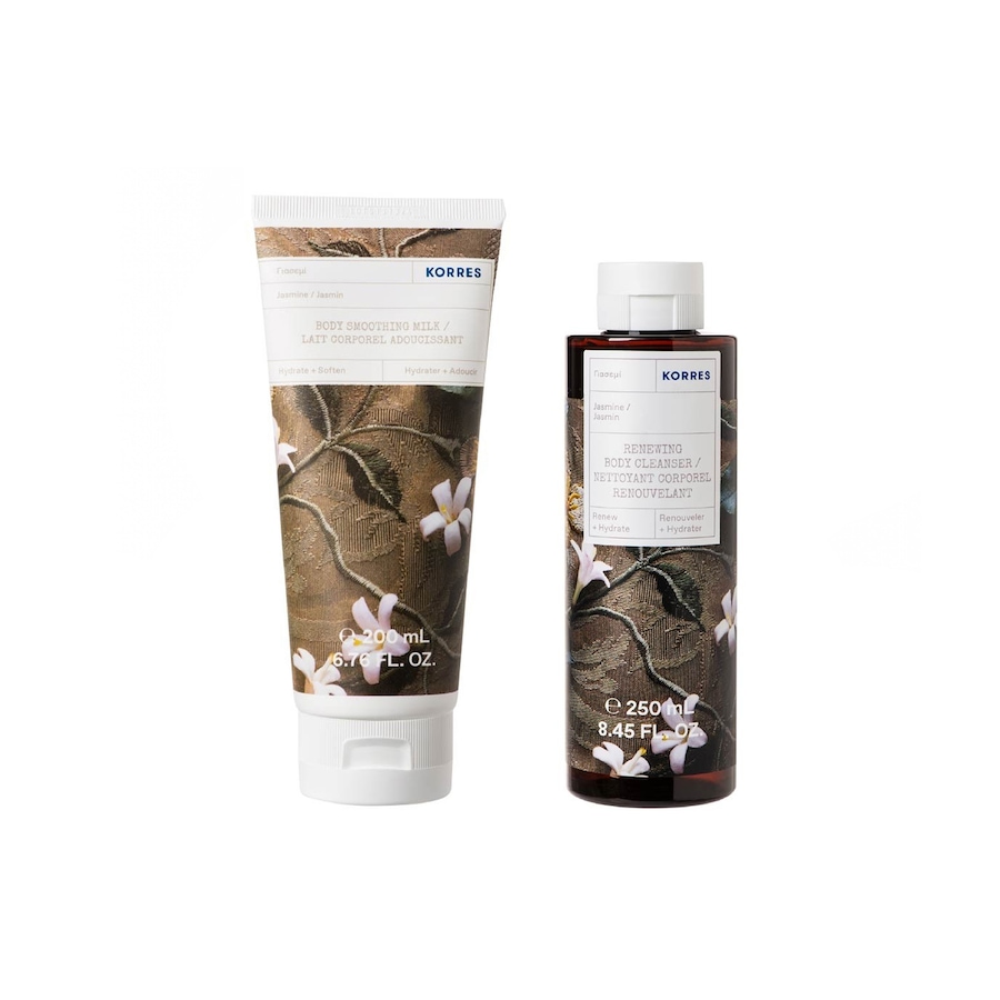Image 245877_JASM.jpg, Product 245-877 / Price $47.00, KORRES Renewing Body Cleanser Smoothing Milk Duo from KORRES Natural Products on TSC.ca's Beauty department