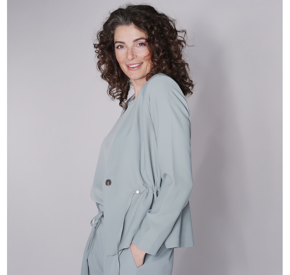 Image 245952_ALTMORE2.jpg, Product 245-952 / Price $44.33, Wynne Style Drapey Twill Drawstring Jacket from Wynnelayers on TSC.ca's Fashion department