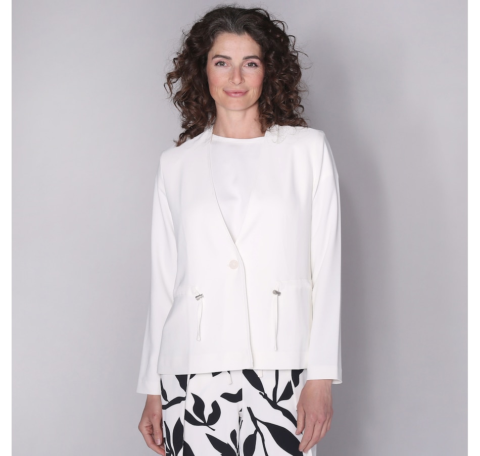 Image 245952_COD.jpg, Product 245-952 / Price $44.33, Wynne Style Drapey Twill Drawstring Jacket from Wynnelayers on TSC.ca's Fashion department