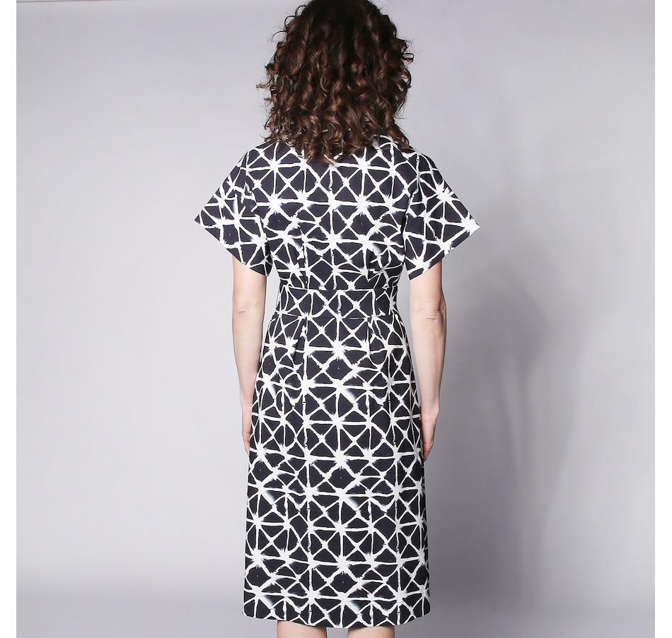 Image 245970_ALTMORE1.jpg, Product 245-970 / Price $89.33, N Natori Geo Short Sleeve Shirt Dress from N Natori on TSC.ca's Fashion department