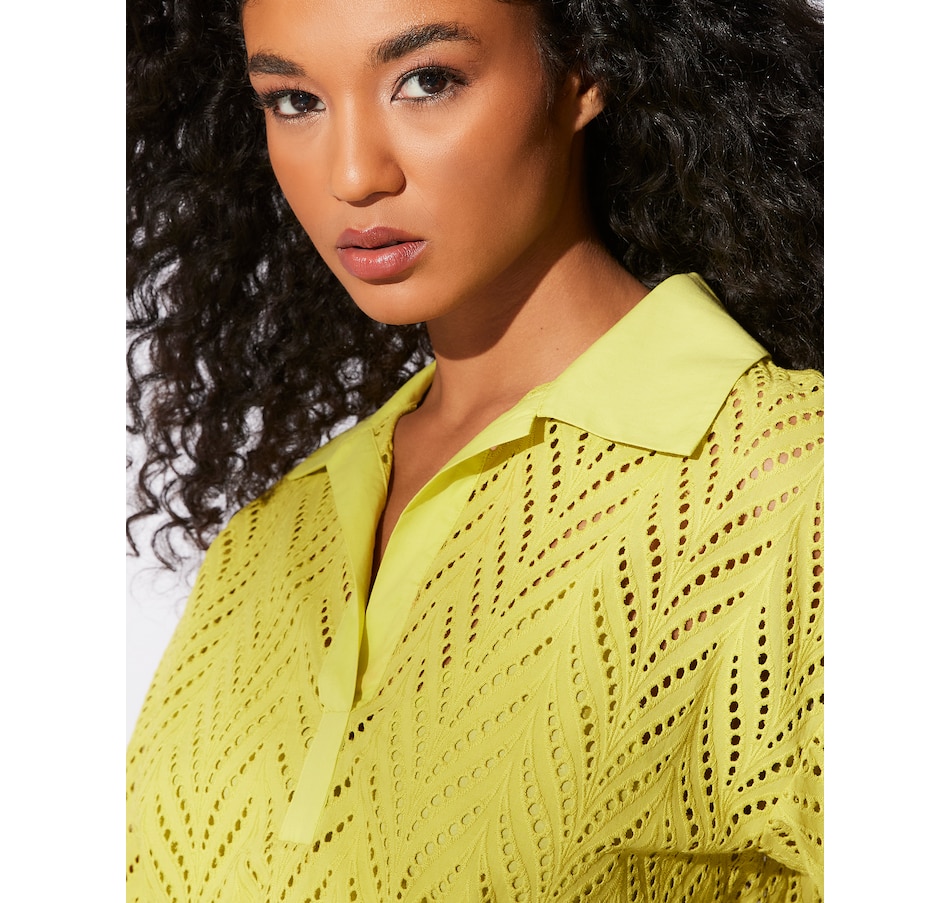 Image 245975_ALTMORE1.jpg, Product 245-975 / Price $89.33, N Natori RTW Cotton Eyelet Shirt Dress from N Natori on TSC.ca's Fashion department