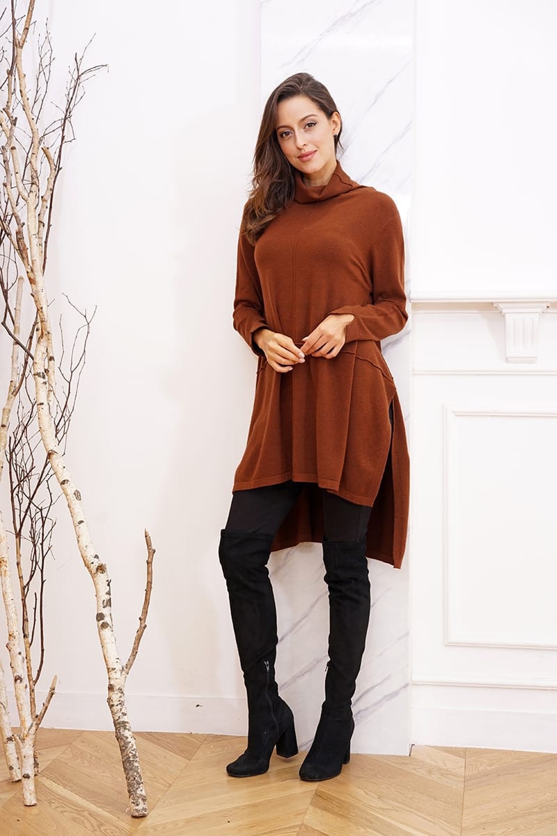 Clothing & Shoes - Tops - Sweaters & Cardigans - Turtlenecks