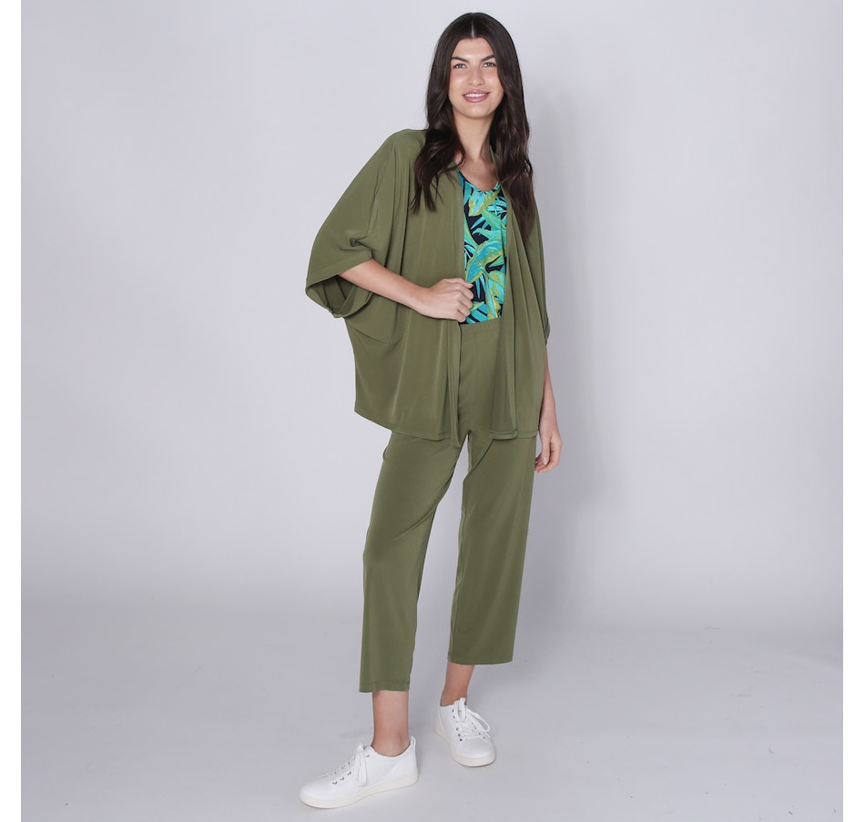 Image 246223_OLI.jpg, Product 246-223 / Price $31.33, Kim & Co. Brazil Knit 3/4 Length Sleeve Caftan Cardigan from Kim & Co. on TSC.ca's Clothing & Shoes department