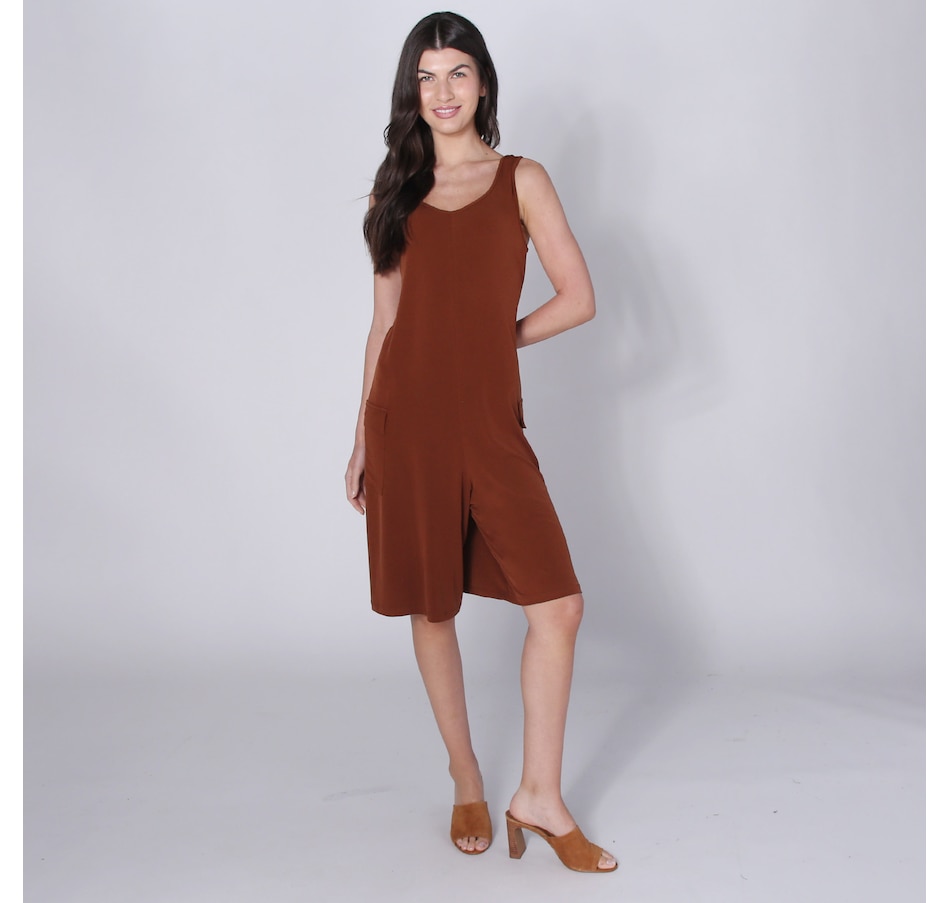 Image 246239_SIE.jpg, Product 246-239 / Price $19.33, Kim & Co. Brazil Knit Sleeveless Cargo Romper from Kim & Co. on TSC.ca's Fashion department