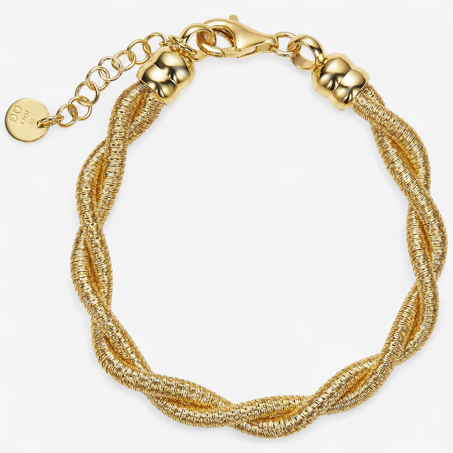 Image 246271.jpg, Product 246-271 / Price $299.99, Cristiana Jewels Sterling Silver Yellow Gold Plate Twist Design Bracelet from Cristiana Jewels on TSC.ca's Jewellery department