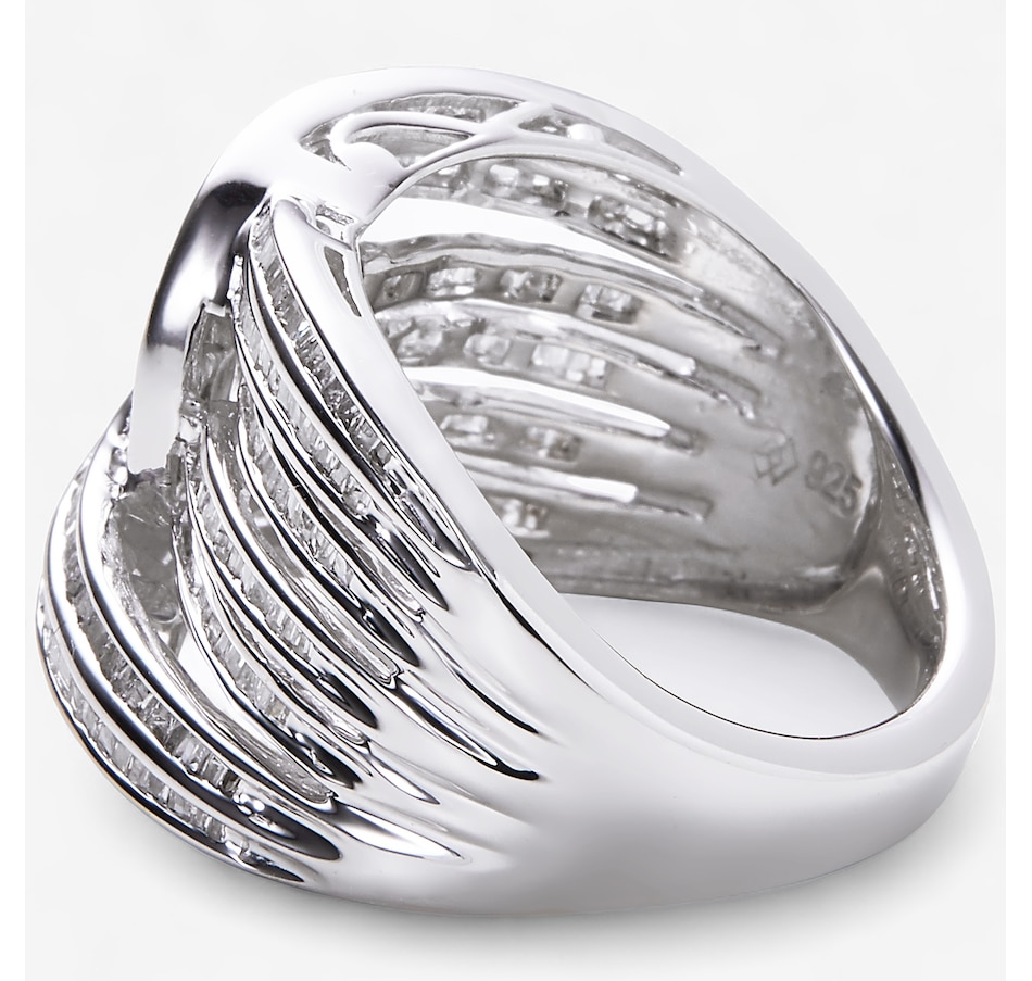 Image 246277_ALTMORE1.jpg, Product 246-277 / Price $349.99, Colours of Diamonds Sterling Silver 1.00 ctw Fancy Diamond Ring from Colours of Diamonds on TSC.ca's Jewellery department