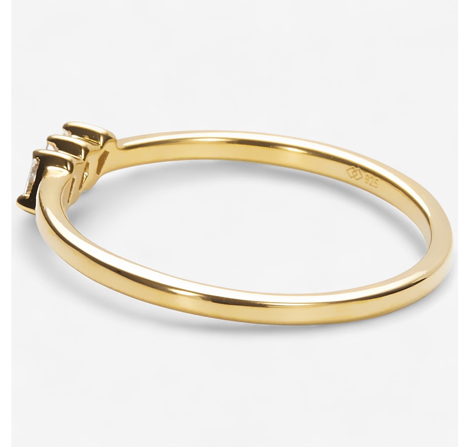 Image 246285_ALTMORE1.jpg, Product 246-285 / Price $89.99, Colours of Diamonds Sterling Silver 0.03 ctw White Diamond Band Ring from Colours of Diamonds on TSC.ca's Jewellery department