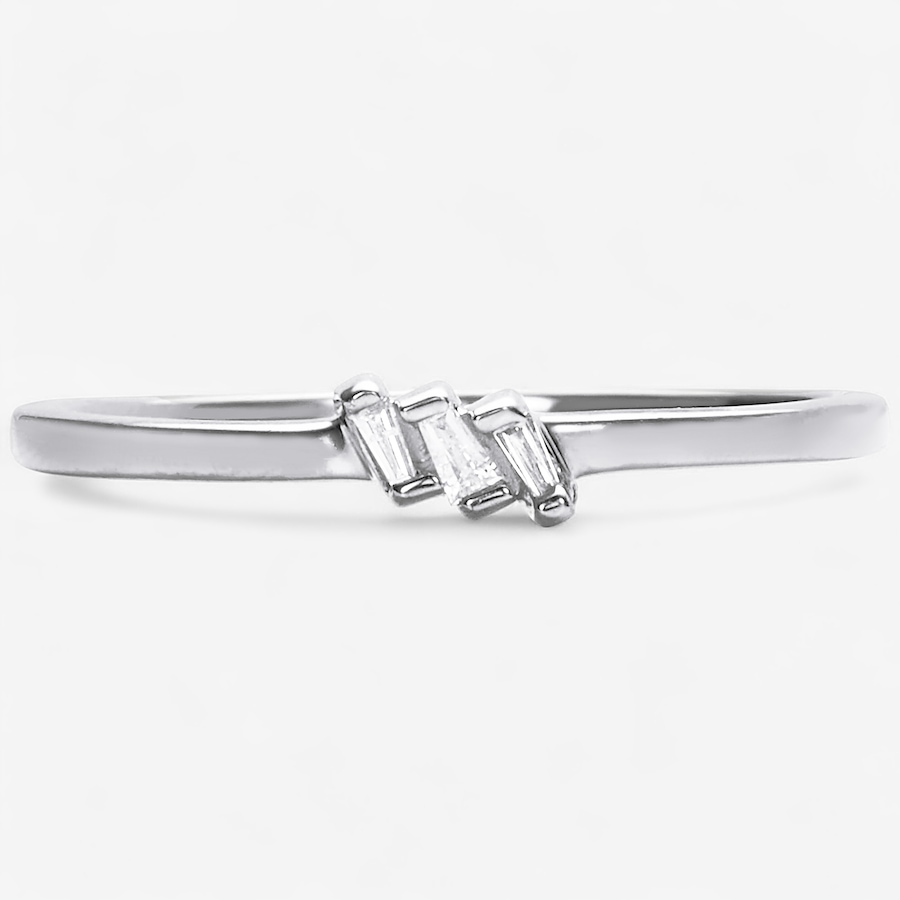 Image 246285_RHOP.jpg, Product 246-285 / Price $109.99, Colours of Diamonds Sterling Silver 0.03 ctw White Diamond Band Ring from Colours of Diamonds on TSC.ca's Jewellery department