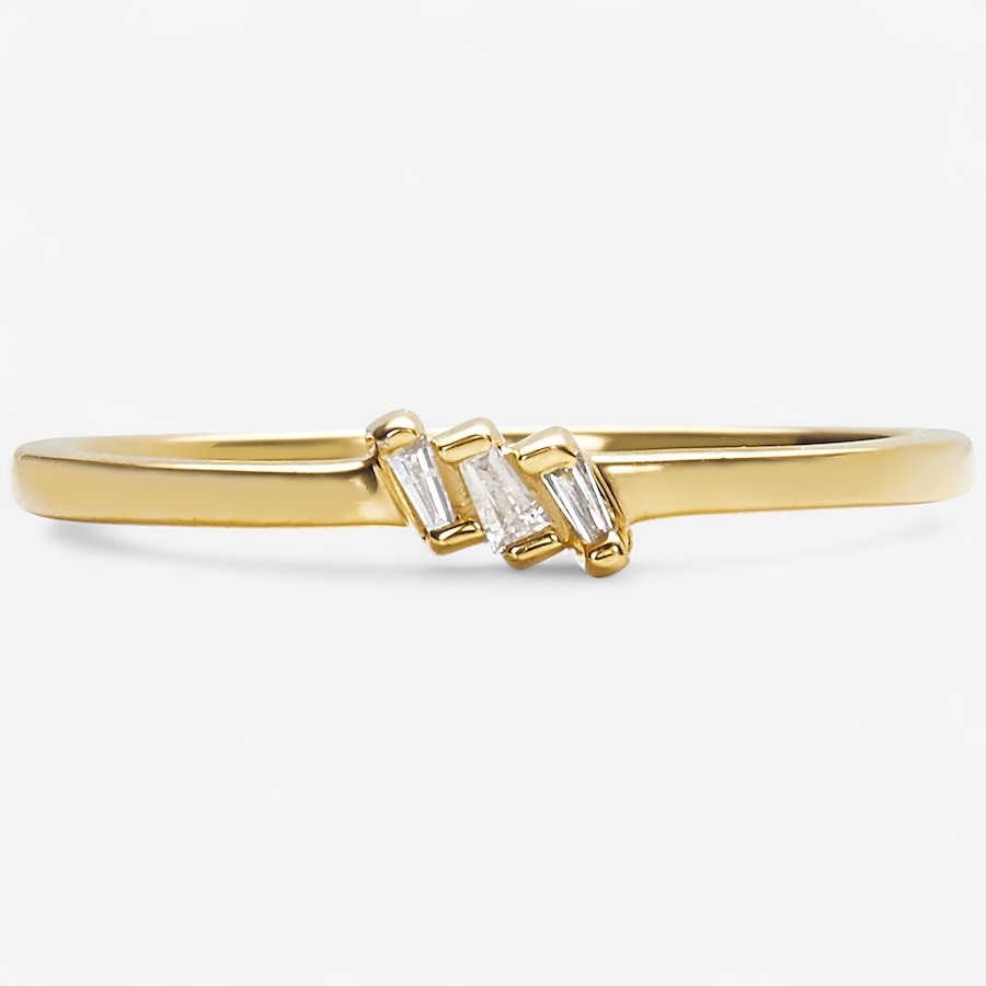 Image 246285_YGP.jpg, Product 246-285 / Price $109.99, Colours of Diamonds Sterling Silver 0.03 ctw White Diamond Band Ring from Colours of Diamonds on TSC.ca's Jewellery department