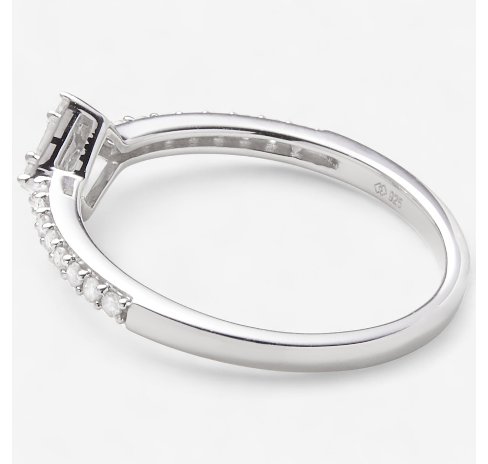 Image 246289_ALTMORE1.jpg, Product 246-289 / Price $199.99, Colours of Diamonds Sterling Silver 0.25 ctw White Diamonds Ring from Colours of Diamonds on TSC.ca's Jewellery department
