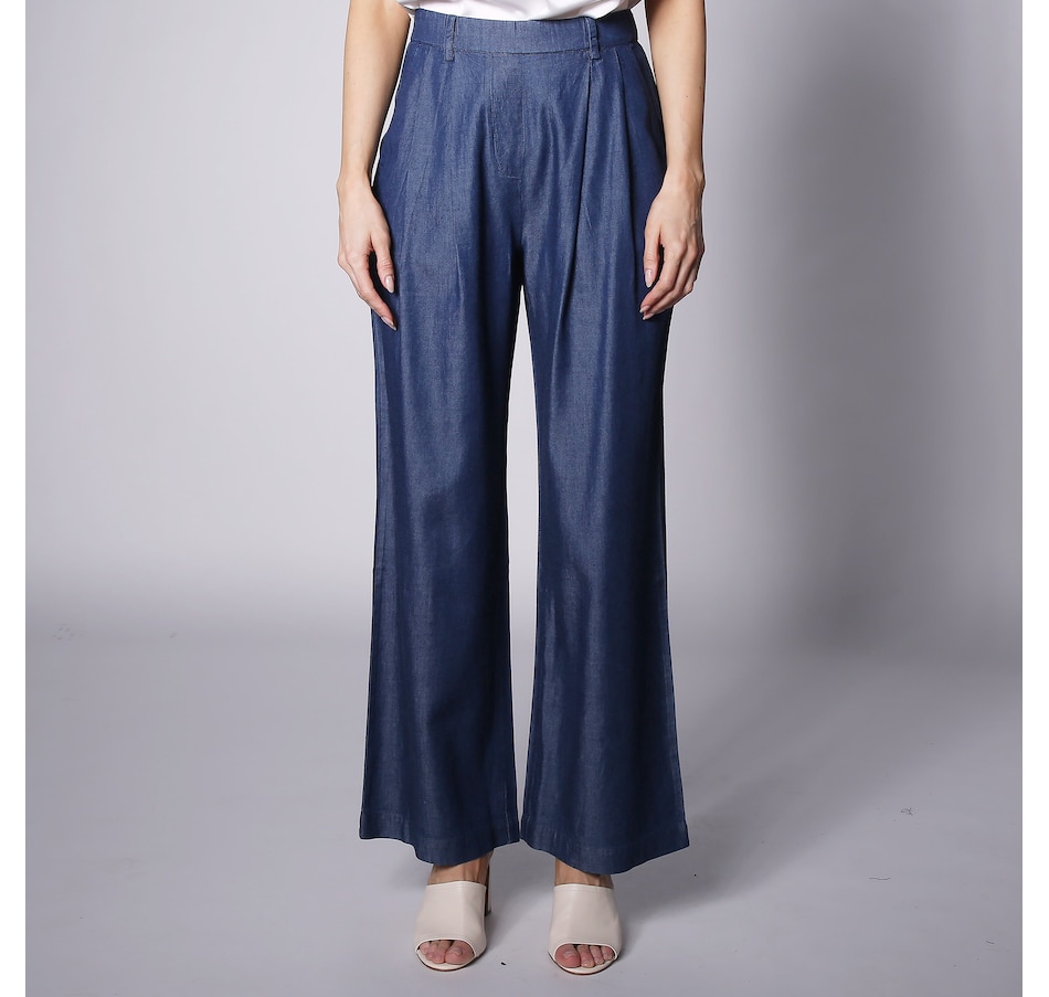 Image 246323_ID.jpg, Product 246-323 / Price $49.33, Jhoan Sebastian Grey Chambray Trouser from Jhoan Sebastian Grey on TSC.ca's Fashion department