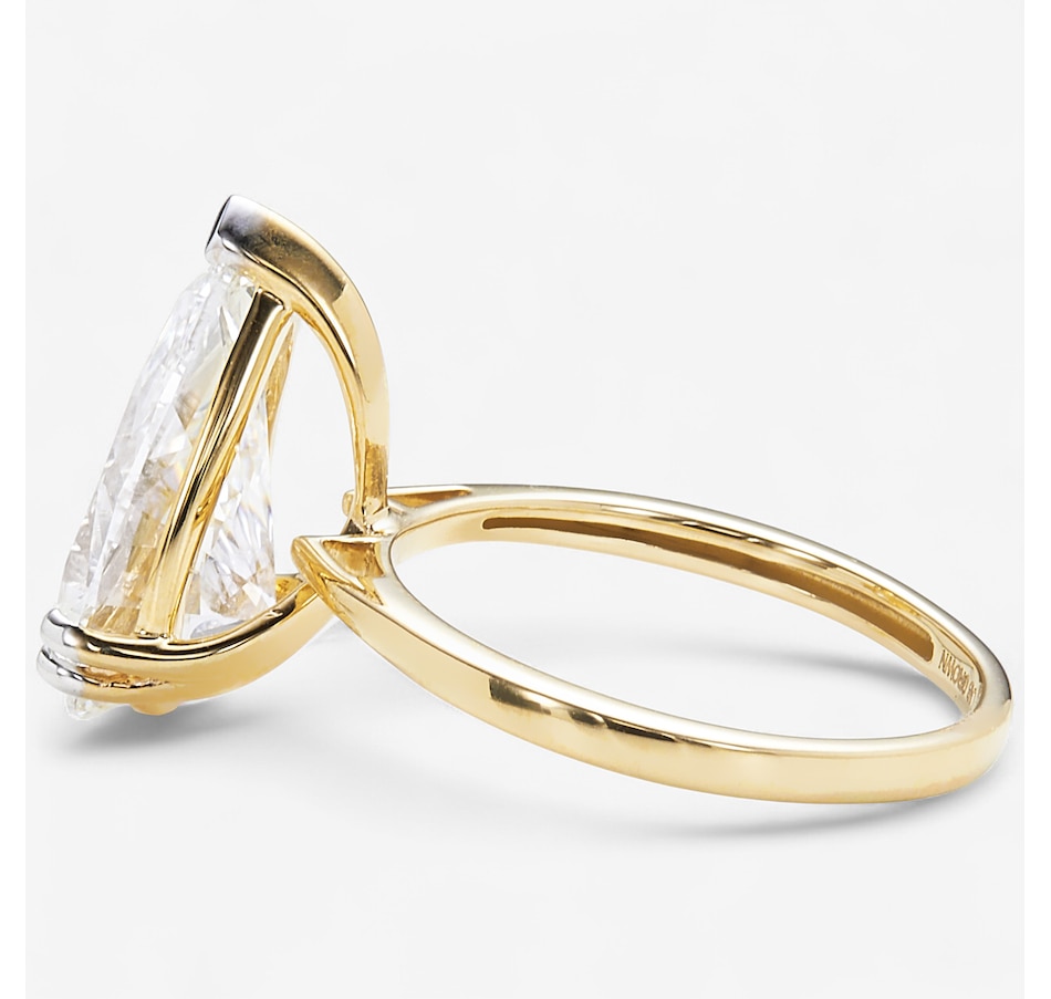 Image 246350_ALTMORE1.jpg, Product 246-350 / Price $5,999.99, EVERA Diamonds 14K Gold 5.00 ctw Pear-Shaped Diamond Ring from Evera Diamonds on TSC.ca's Jewellery department
