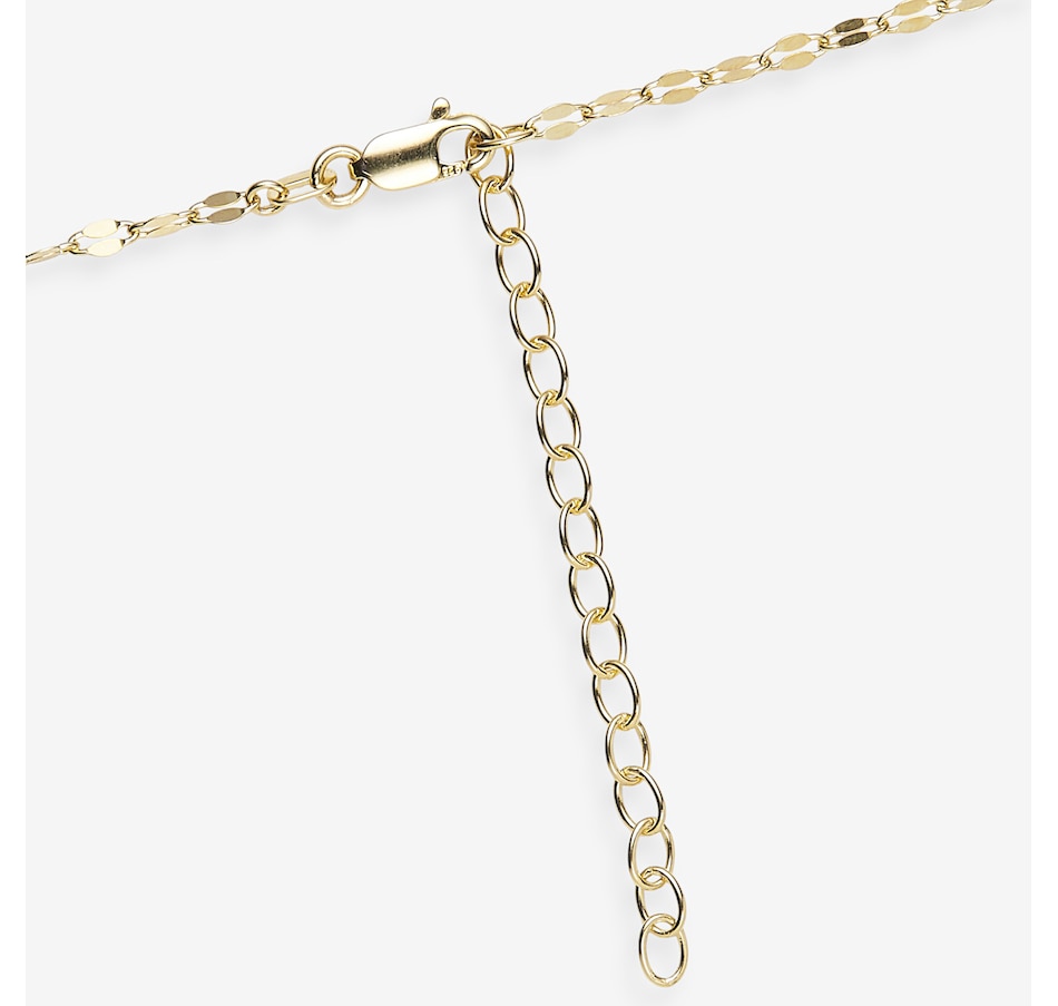 Image 246362_ALTMORE1.jpg, Product 246-362 / Price $99.99, Diamonelle Sterling Silver Yellow Gold Plate Pear Shape Diamonelle Pendant Necklace from Diamonelle on TSC.ca's Jewellery department