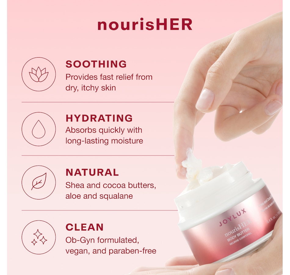 Image 246396_ALTMORE2.jpg, Product 246-396 / Price $25.00, Joylux nourisHER Body Butter from Joylux on TSC.ca's Beauty department