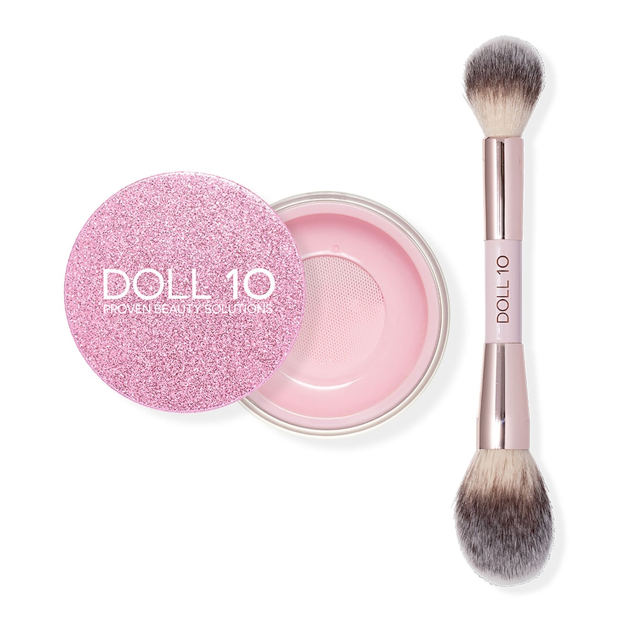 Image 246426.jpg, Product 246-426 / Price $70.00, Doll 10 Set Your Intentions Limited Edition Pink Finishing Powder with Double-Ended Brush from Doll 10 on TSC.ca's Beauty department