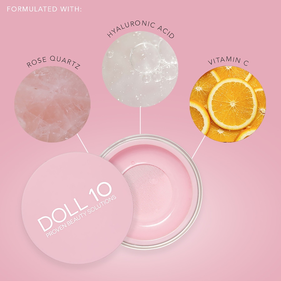Image 246426_ALTMORE1.jpg, Product 246-426 / Price $70.00, Doll 10 Set Your Intentions Limited Edition Pink Finishing Powder with Double-Ended Brush from Doll 10 on TSC.ca's Beauty department