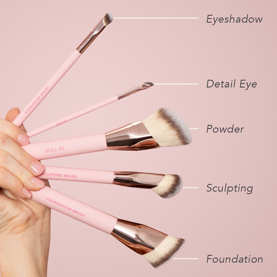 Image 246429_ALTMORE1.jpg, Product 246-429 / Price $100.00, Doll 10 -Piece Brush Collection with Travel Case from Doll 10 on TSC.ca's Beauty department