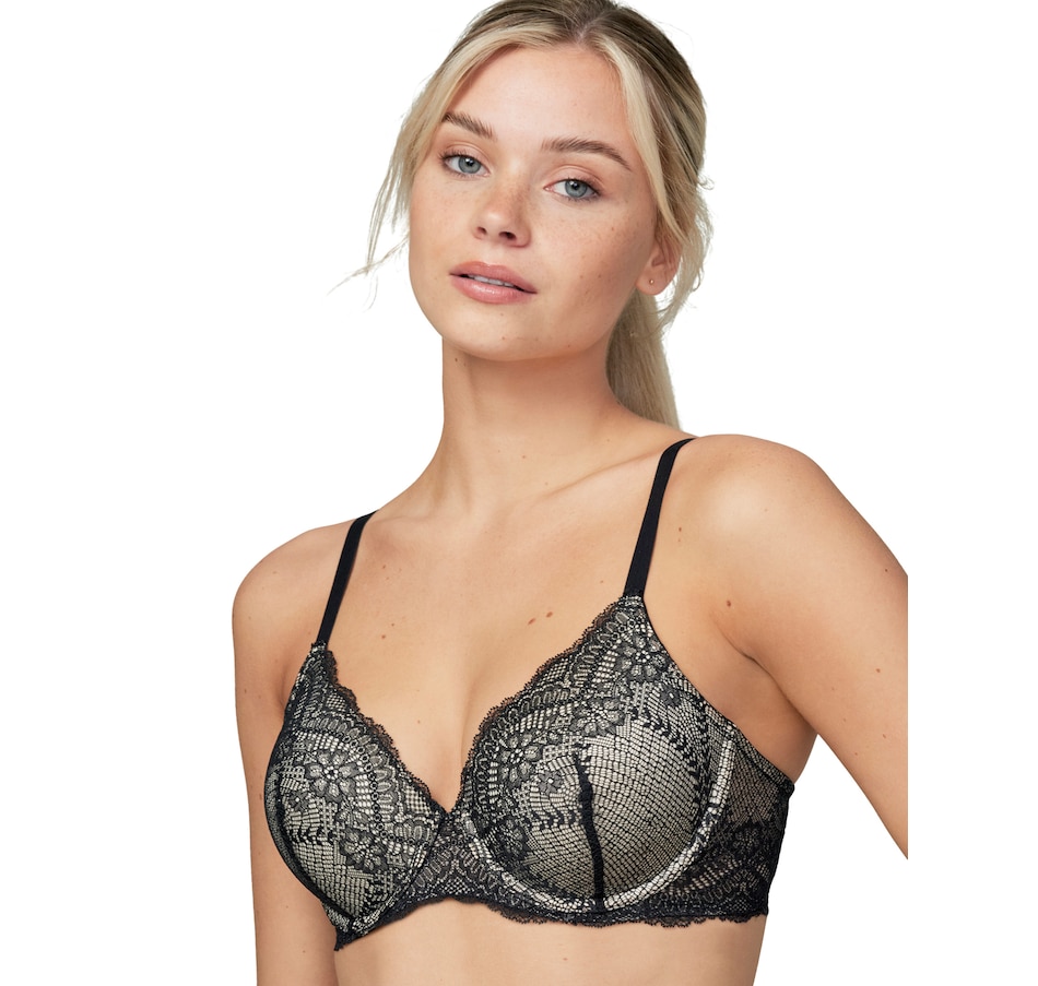 Clothing & Shoes - Socks & Underwear - Bras - Wonderbra Sustainable Lace  Plunge Lift Underwire Bra - Online Shopping for Canadians
