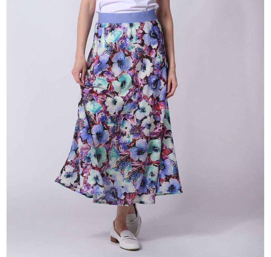 Image 246500_FLO.jpg, Product 246-500 / Price $17.33, Modern Identity Floral Print Skirt from Modern Identity on TSC.ca's Fashion department