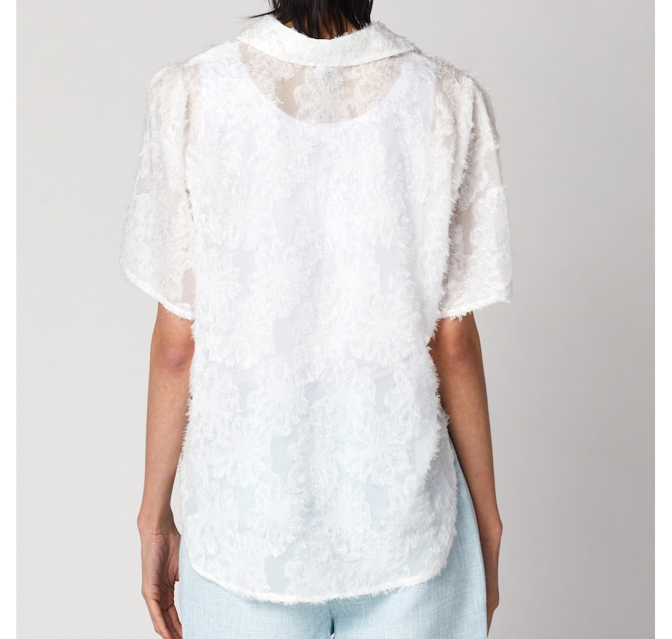 Image 246514_ALTMORE1.jpg, Product 246-514 / Price $17.33, Modern Identity Short Sleeve Shirt With Puff Sleeve from Modern Identity on TSC.ca's Fashion department