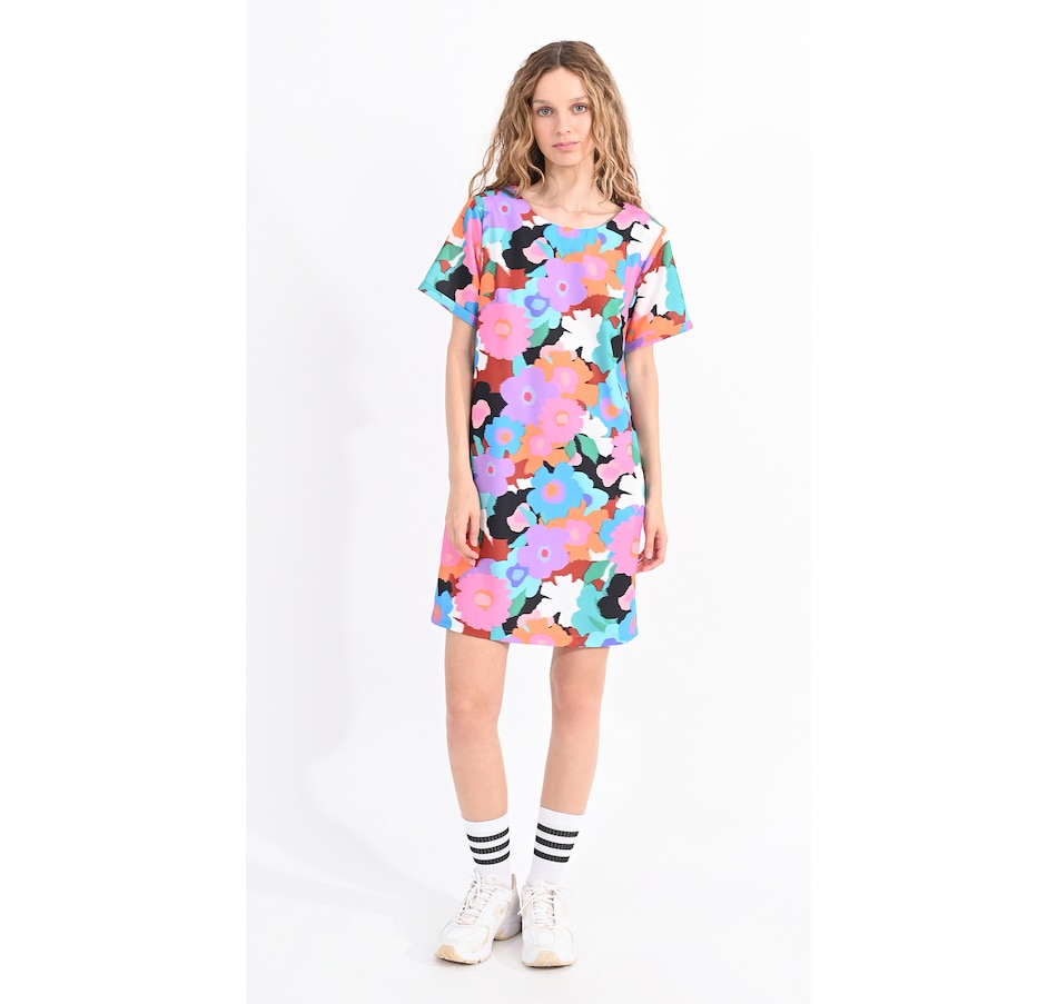 Image 246529_ALTMORE1.jpg, Product 246-529 / Price $34.33, Molly Bracken Printed Short Sleeve Dress from Molly Bracken on TSC.ca's Fashion department