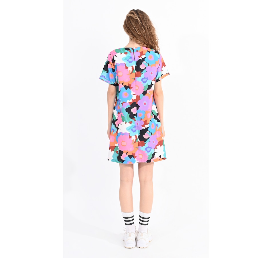 Image 246529_ALTMORE2.jpg, Product 246-529 / Price $34.33, Molly Bracken Printed Short Sleeve Dress from Molly Bracken on TSC.ca's Fashion department