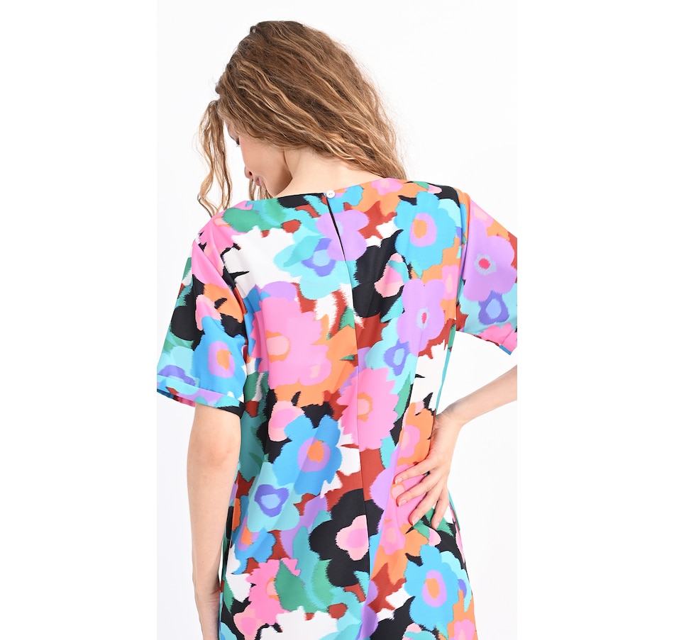 Image 246529_ALTMORE3.jpg, Product 246-529 / Price $34.33, Molly Bracken Printed Short Sleeve Dress from Molly Bracken on TSC.ca's Fashion department