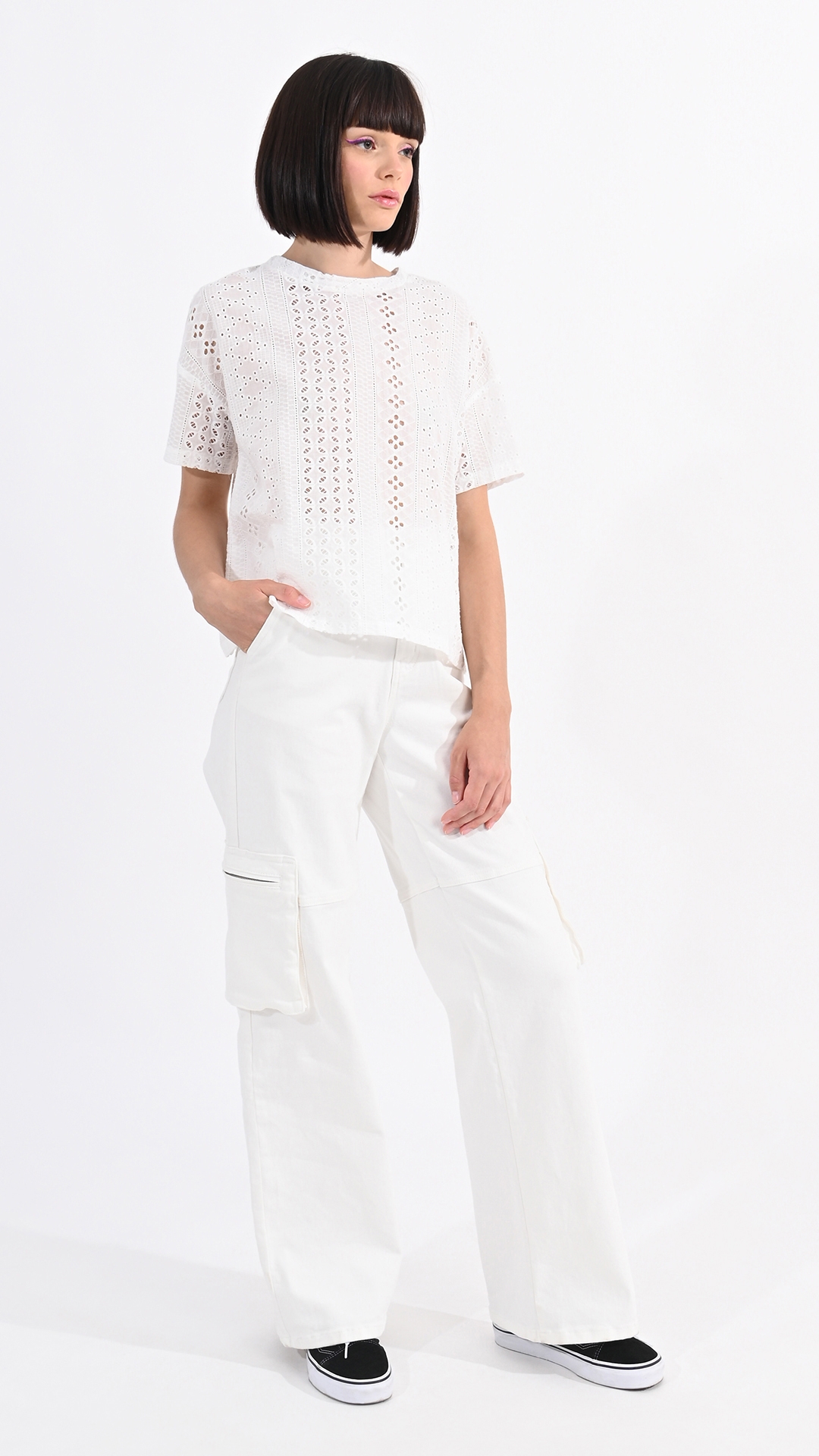Chemisier Holly Bracken Manches Courtes Taille M - Occasion En Très Bon état, Style Décontracté