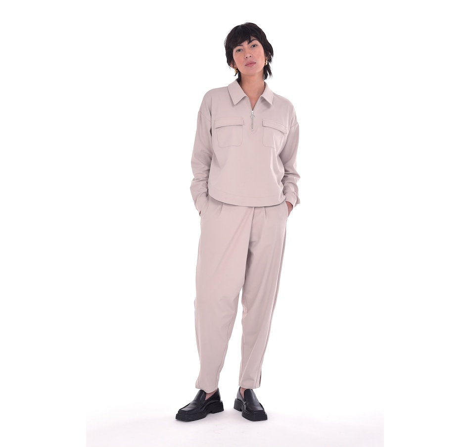 Image 246545_SMOAT.jpg, Product 246-545 / Price $49.33, Paper Label Emby Half-Zip Polo from Paper Label on TSC.ca's Fashion department