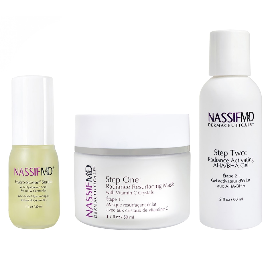 Image 246576.jpg, Product 246-576 / Price $149.99, NassifMD® Micro-Spa Resurfacing Peel and Hydro Screen Bundle from NassifMD on TSC.ca's Beauty department