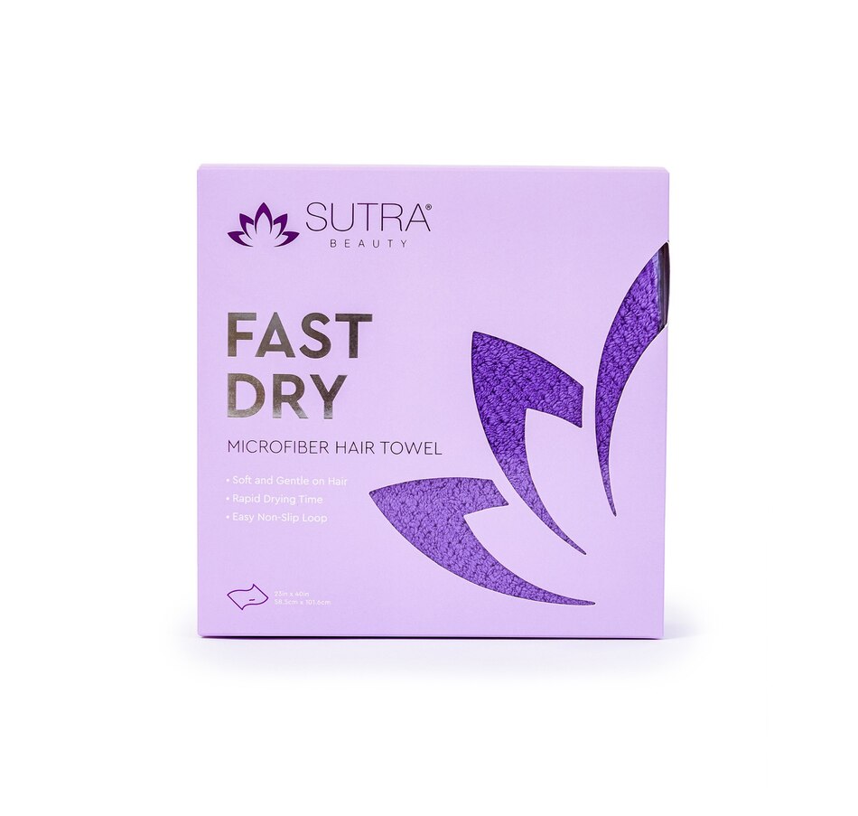 Image 246598_ALTMORE2.jpg, Product 246-598 / Price $35.00, Sutra Fast Dry Microfiber Hair Towel from Sutra Beauty on TSC.ca's Beauty department