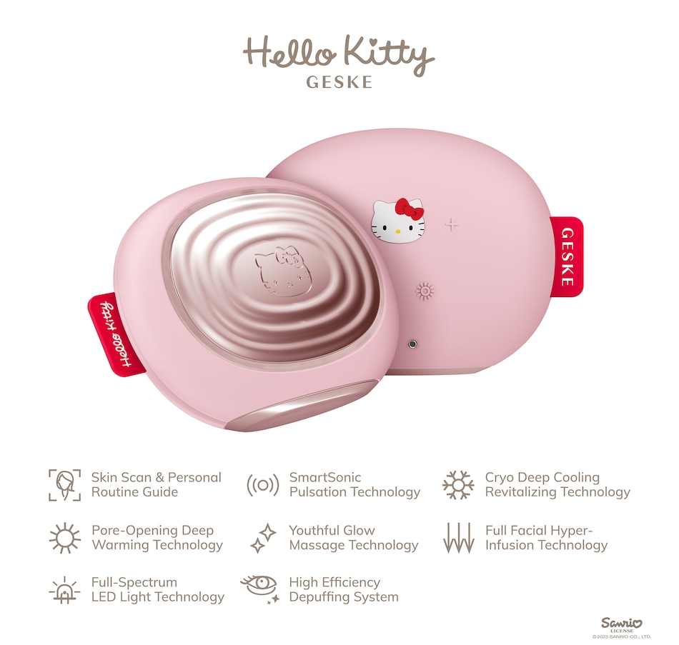 Image 246945_ALTMORE1.jpg, Product 246-945 / Price $89.95, Geske Hello Kitty Sonic Warm & Cool Mask 8 in 1 from GESKE on TSC.ca's Beauty department