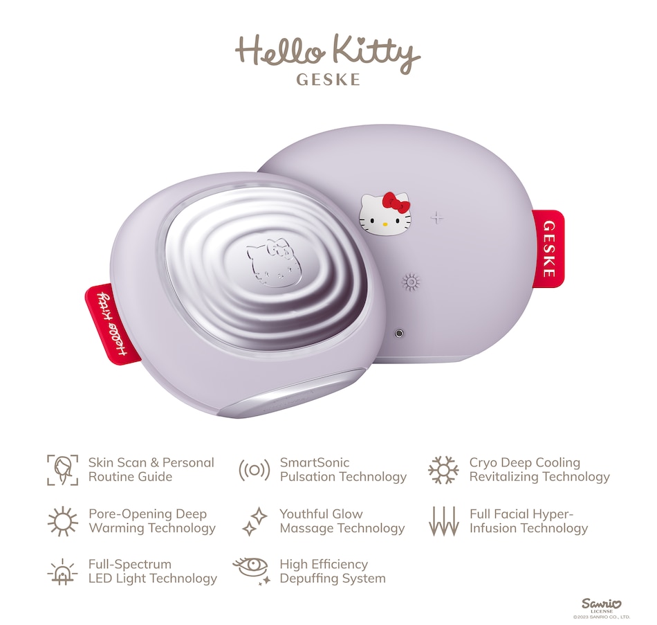 Image 246945_ALTMORE6.jpg, Product 246-945 / Price $89.95, Geske Hello Kitty Sonic Warm & Cool Mask 8 in 1 from GESKE on TSC.ca's Beauty department