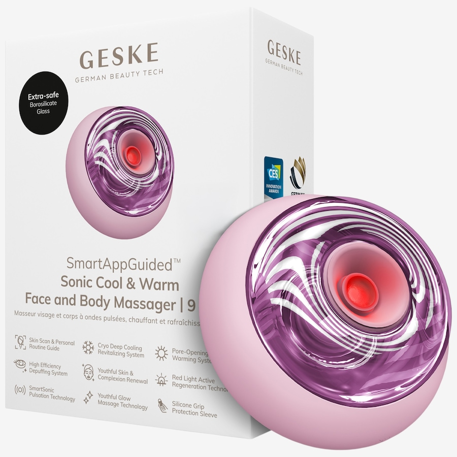 Image 246951_PNK.jpg, Product 246-951 / Price $49.95, Geske Sonic Cool & Warm Face and Body Massager 9 in 1 from GESKE on TSC.ca's Beauty department
