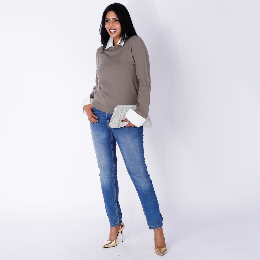 Image 247009_OLI.jpg, Product 247-009 / Price $42.33, Brian Bailey Detach Collar and Cuff Sweater from Brian Bailey on TSC.ca's Fashion department