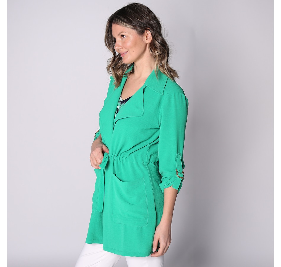 Image 247056_ALTMORE1.jpg, Product 247-056 / Price $30.33, Nina Leonard Textured Wave Drawstring Jacket from Nina Leonard on TSC.ca's Fashion department